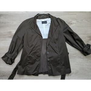 Daniel Hechter Paris Blazer/Jacket Womens Size 10 Brown - See Tags